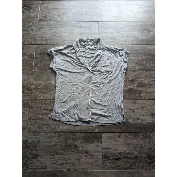 UGG Intimates Sleepwear Ugg Short Sleeve Button Down Soft